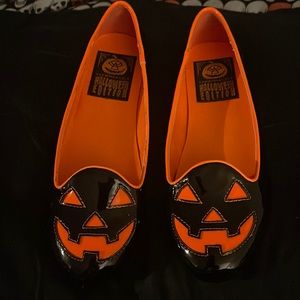 Strangecult Jack o Lantern Flats 🎃 in black/orange